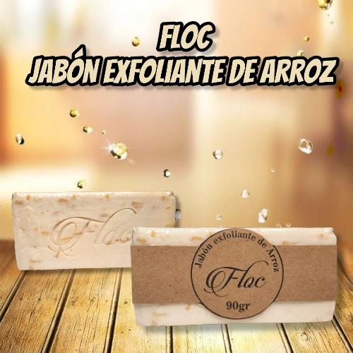 Jabón exfoliante de Arroz $60