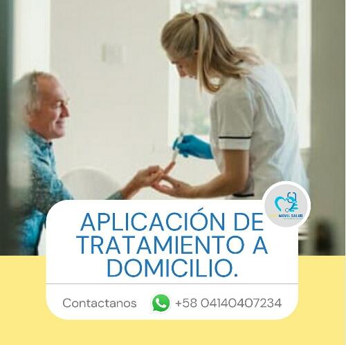 APLICACIÓN TRATAMIENTO A DOMICILIO 