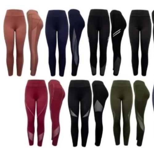 Leggings con transparencia