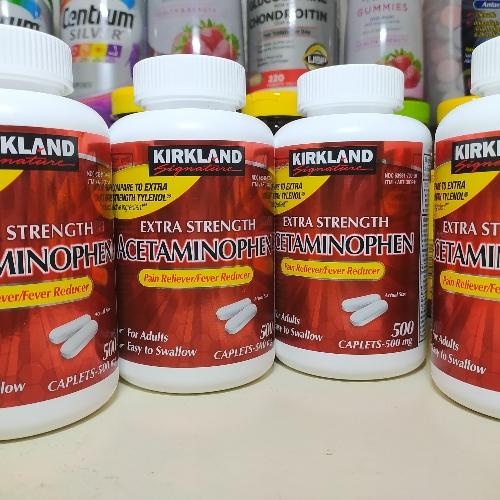 Acetaminofen 500mg 500 Tabletas Kirkland Signature 