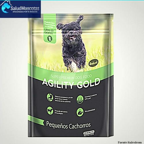 Agility gold pequeños cachorros por 1.5 Kg