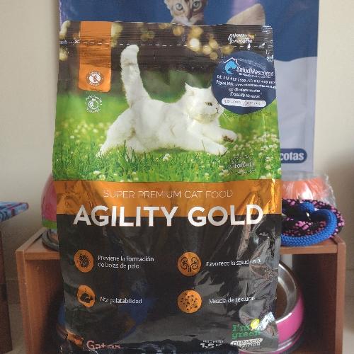 Agility gold gatos por 1.5 Kg
