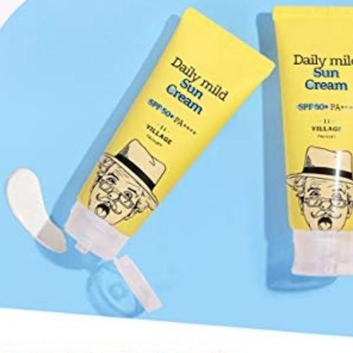 11 Village Factory Daily mild Sun Cream SPF50+