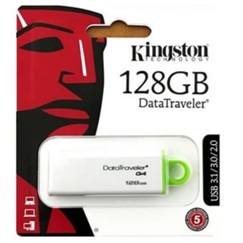 007 - MEMORIA USB KINGSTON DTIG4 128GB DTI G4
