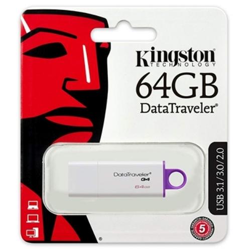 006 - MEMORIA USB KINGSTON DTIG4 64GB DTI G4

