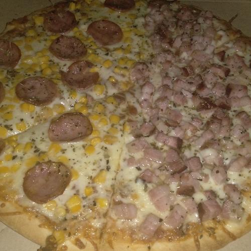 Calabresa y choclo/bacon
