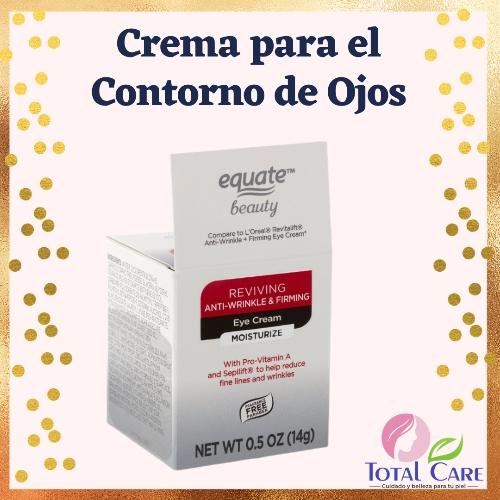 Equate Crema Contorno de Ojos Antiarrugas y Reafirmante