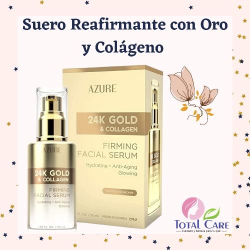 Azure Suero Facial con Oro & Colágeno 