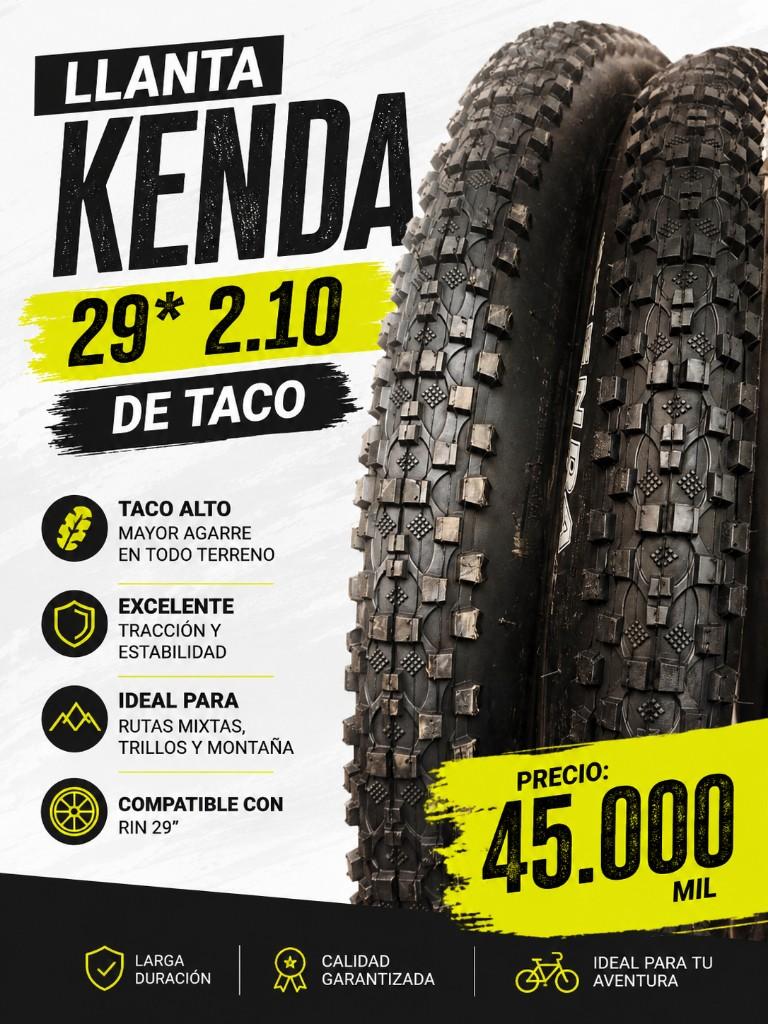 LLANTA KENDA 29* 2.10 TACO