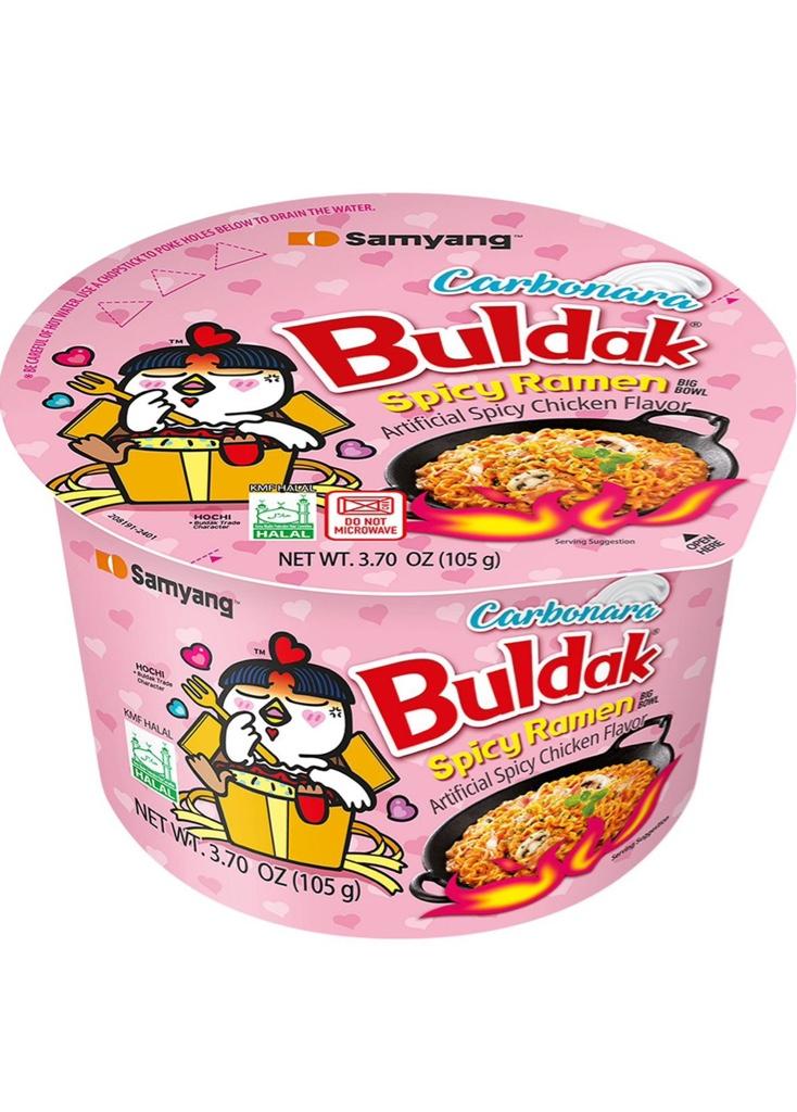 Buldak carbonara vaso