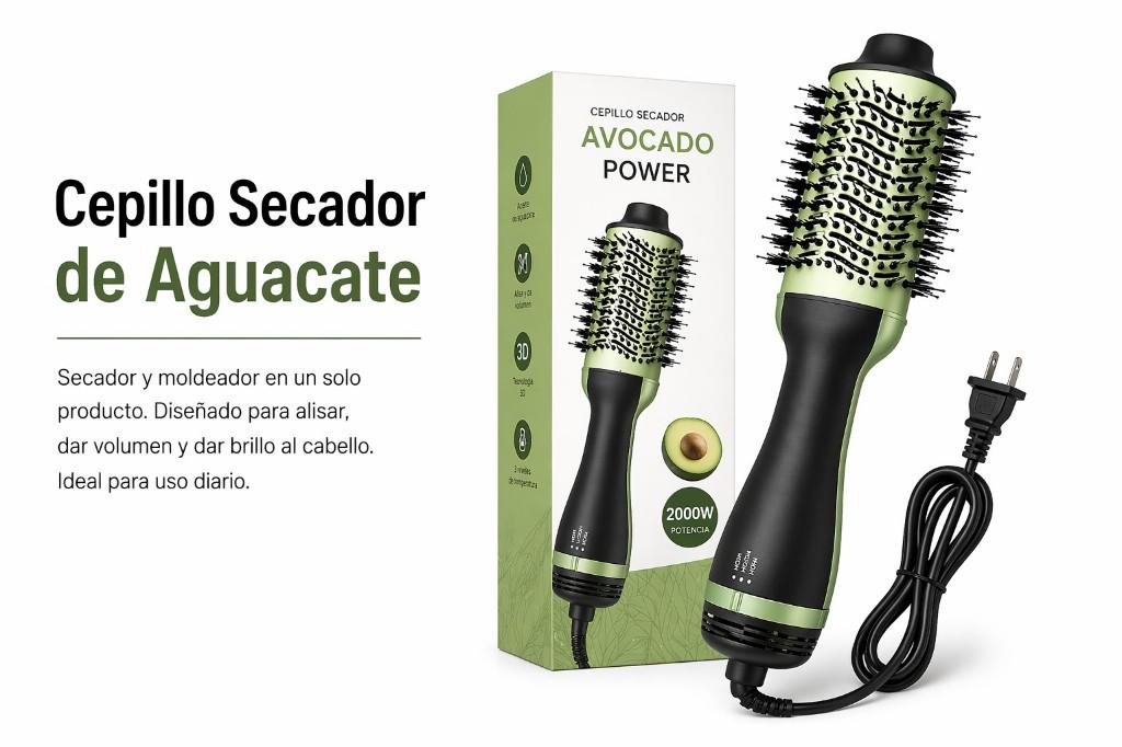 Miniatura 2 de Cepillo secador de Keratina o Aguacate