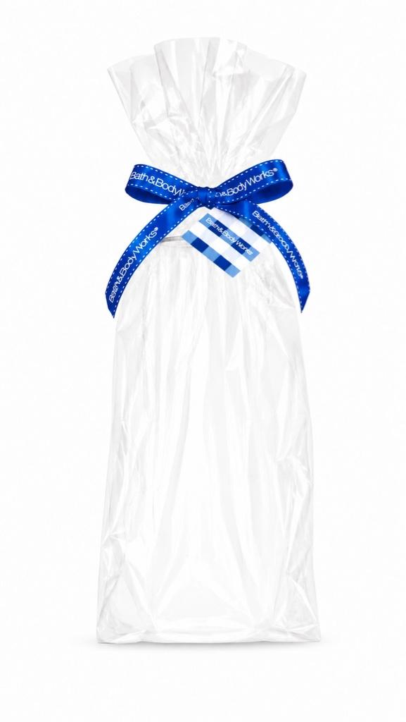 (1 artículo) Bolsa Transparente, Tag y Lazo