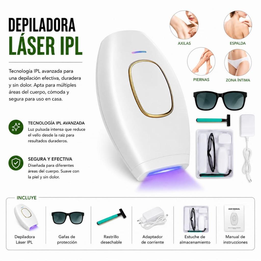 Depiladora laser IPL