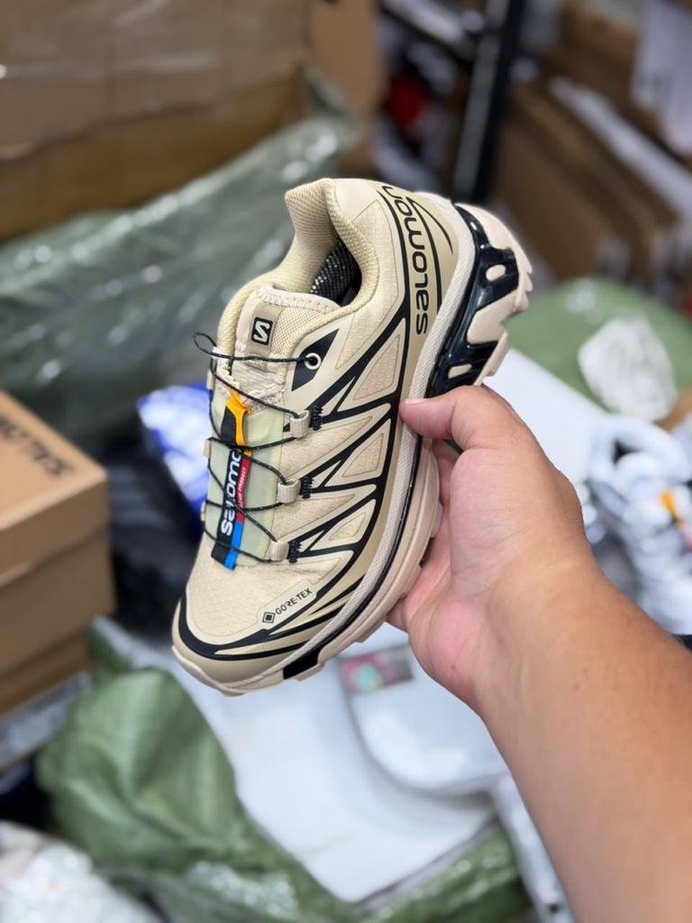 Salomon XT6 beige