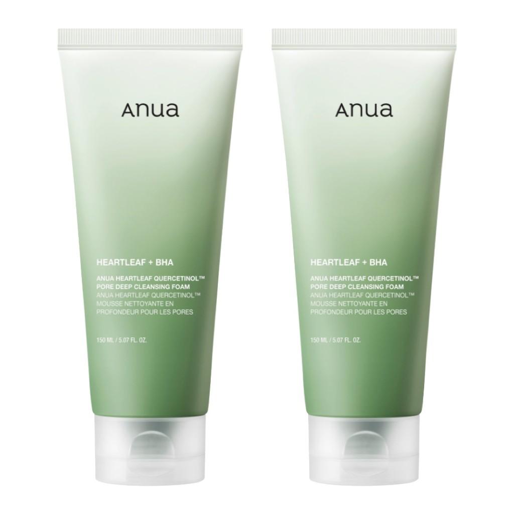 ANUA - Heartleaf Pore Cleansing Foam Double Set