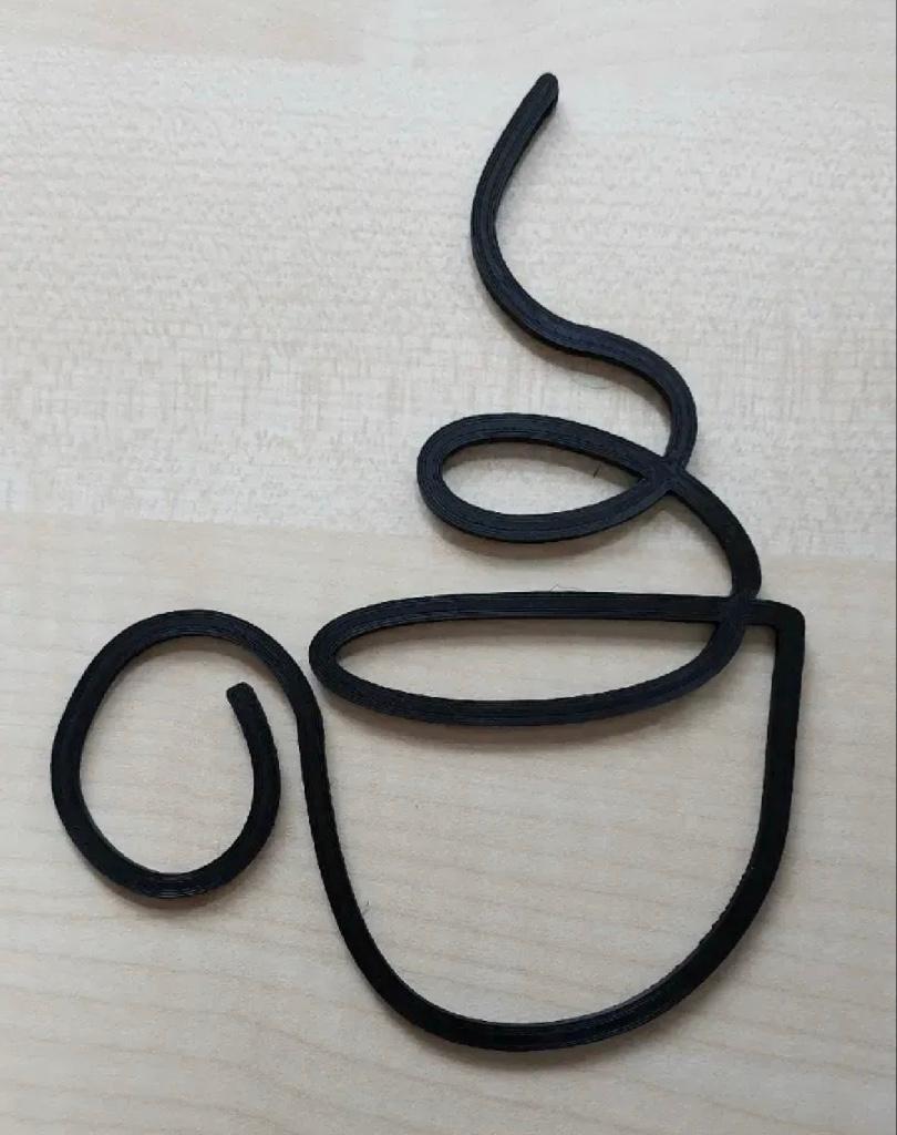 Decoração parede café minimalista
