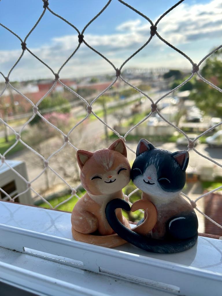 Miniatura 2 de Gatinhos em dupla personalizado