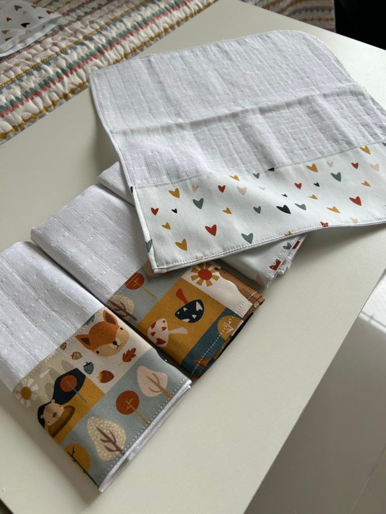 Kit 3: Fralda de Boca