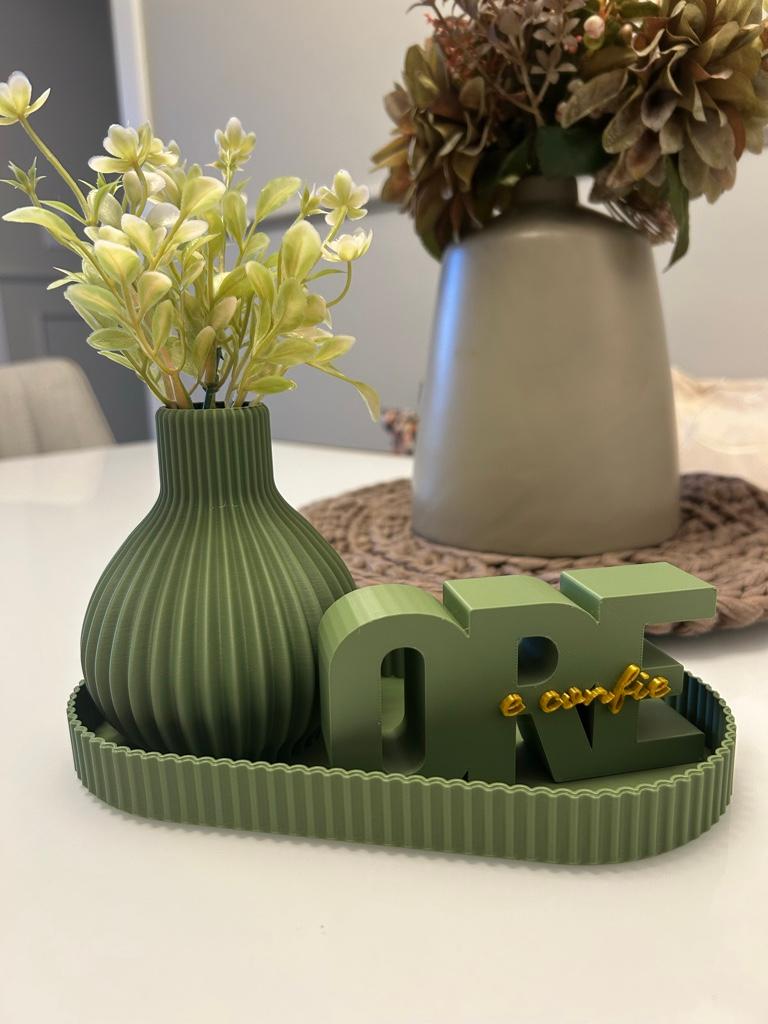 Miniatura 2 de Conjunto: Vaso+Placa+Bandeja