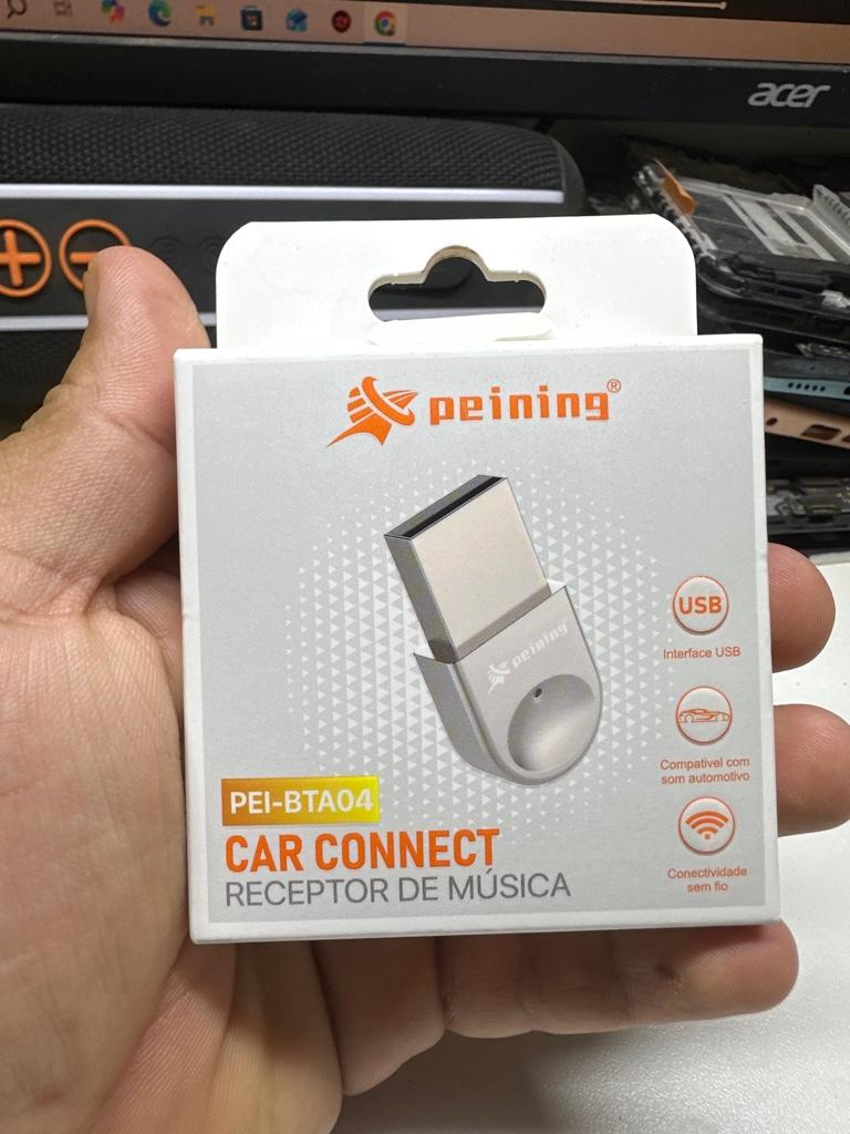 ADAPTADOR VEICULAR BLUETOOTH PEINING