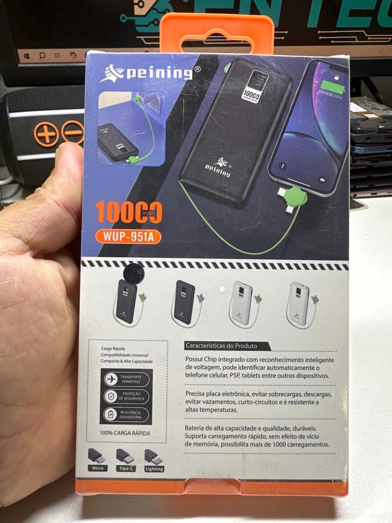 Miniatura 2 de BATERIA PORTÁTIL 10000MAH PEINING WUP-951A