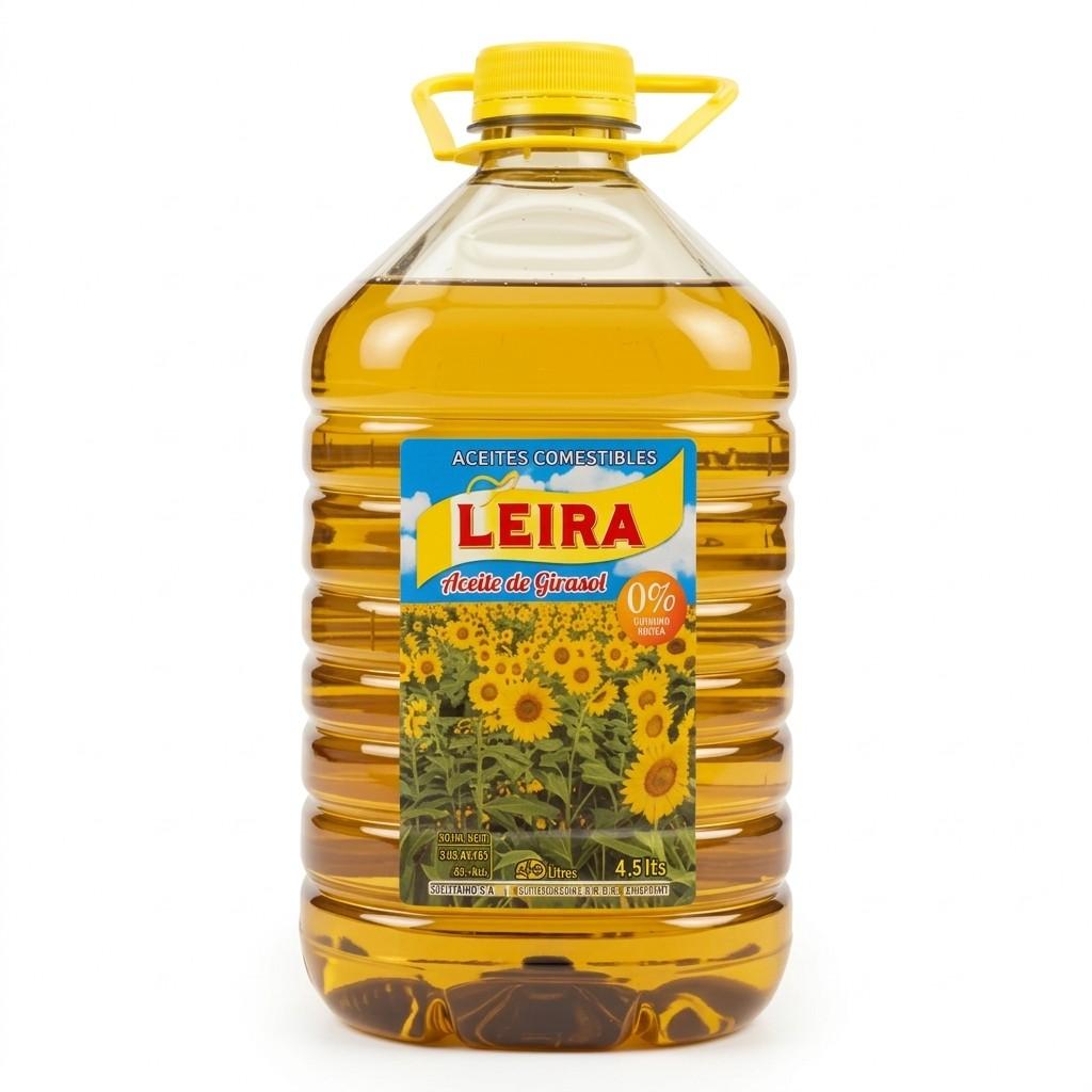 Aceite 4.5 lts Girasol Leira BIDON (4u) - v v