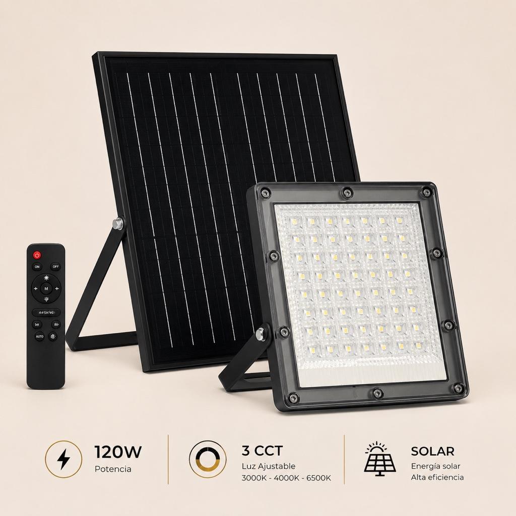 Miniatura 1 de Reflector solar LED 120W 3CCT