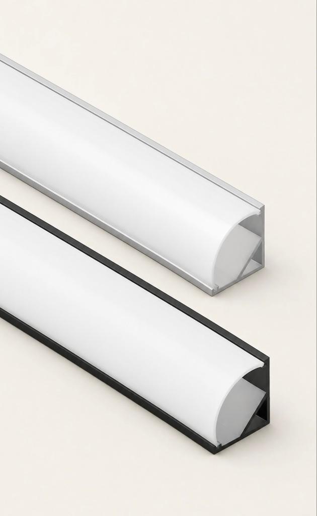 Miniatura 1 de Perfil de aluminio esquinero para cinta LED 3M