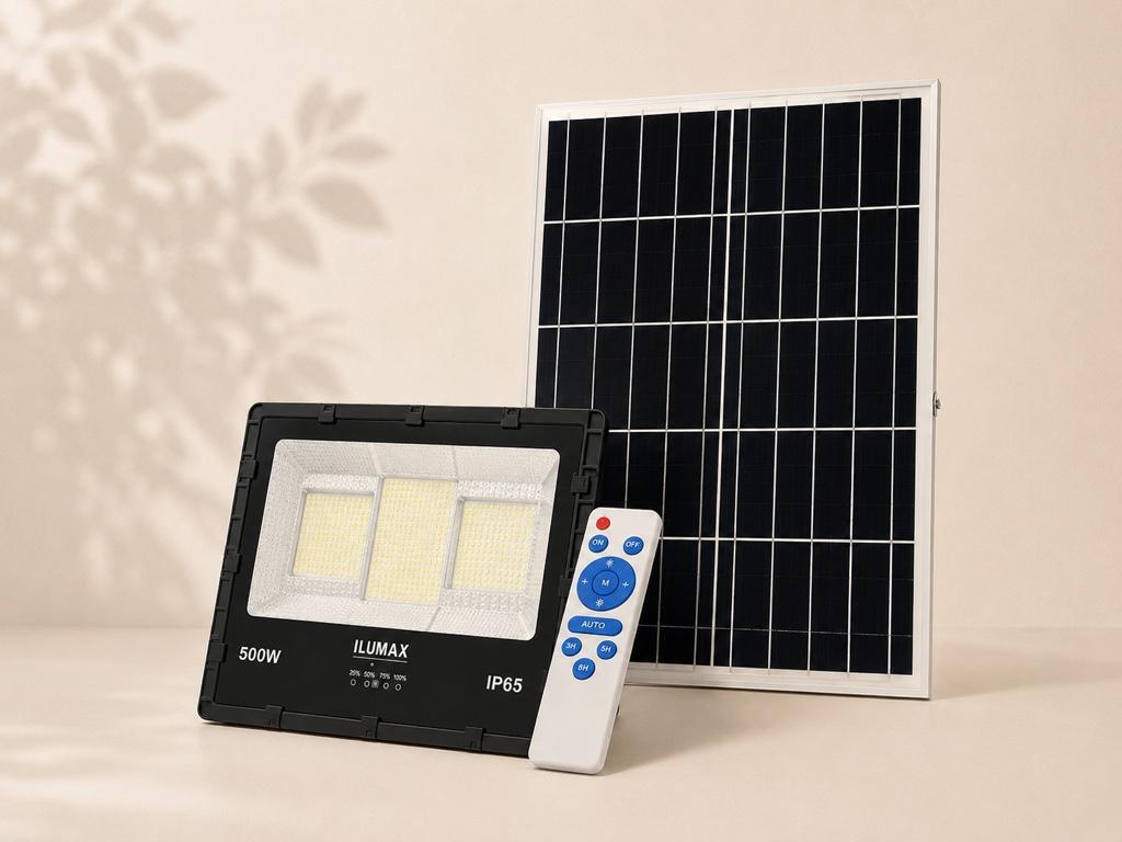 Miniatura 1 de Reflector solar LED 500W luz blanca