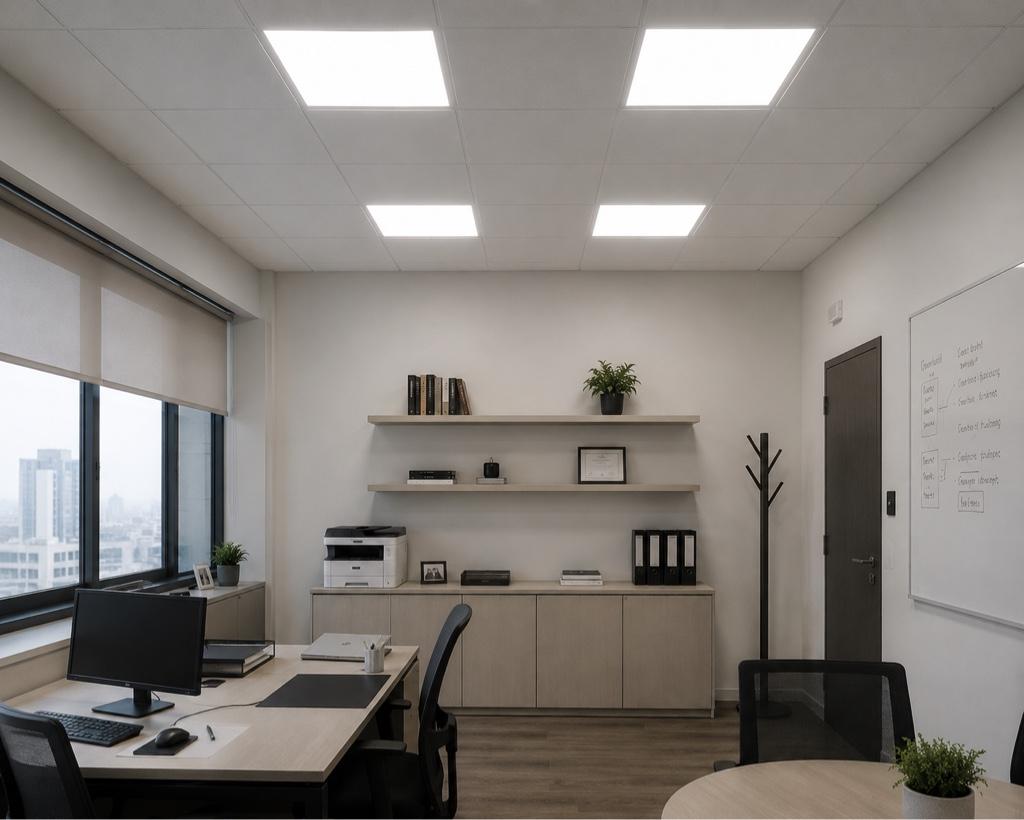 Miniatura 2 de Panel LED 60 × 60 cm · 48 W luz blanca