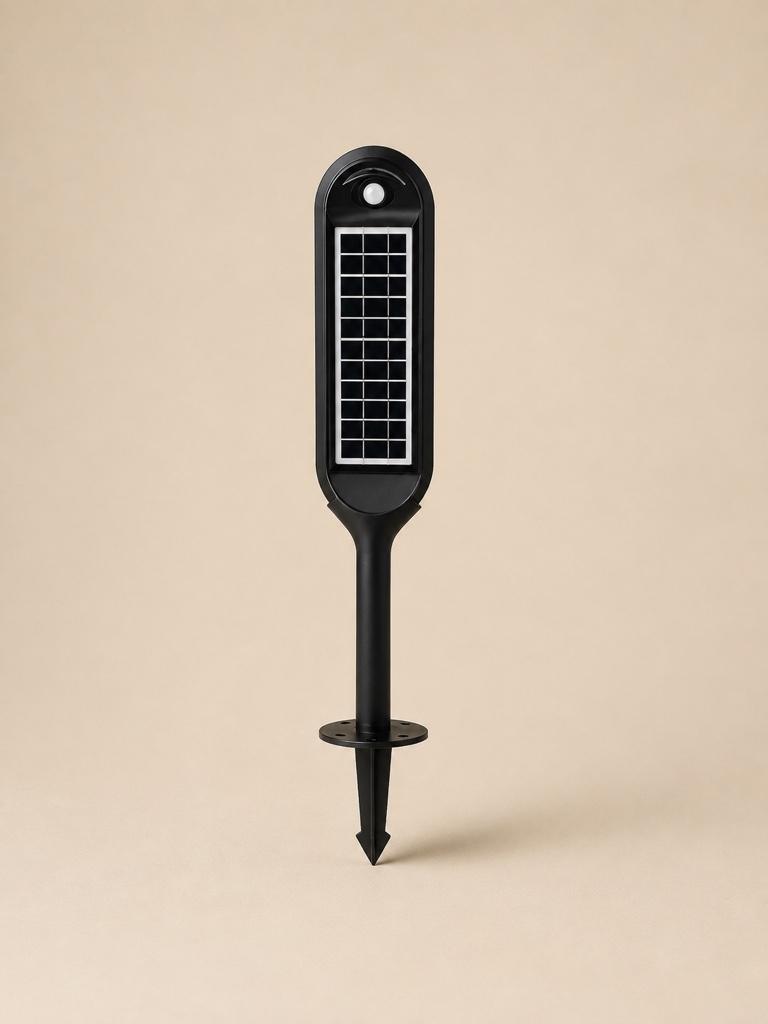 Miniatura 1 de Bolardo solar LED 5W con sensor de movimiento