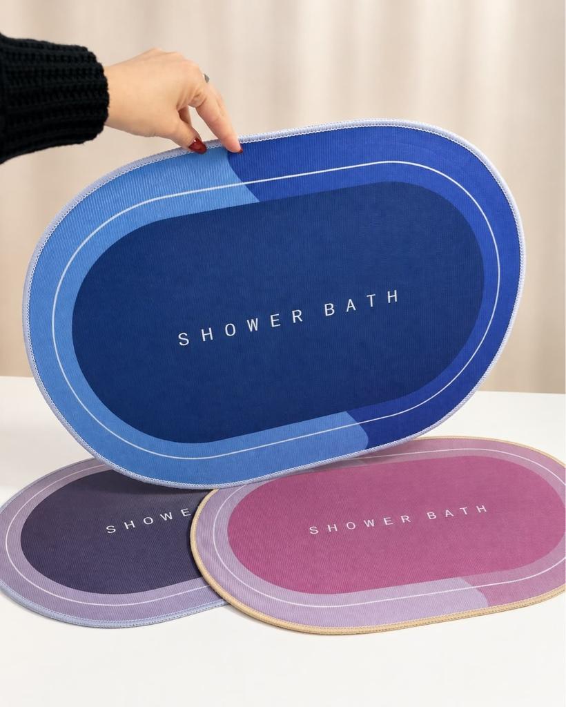 Alfombra antideslizante de baño