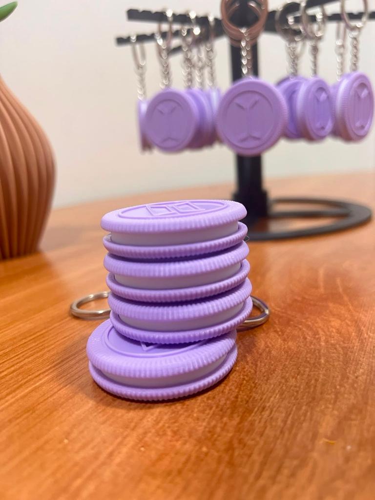 Miniatura 3 de Chaveiro BTS | Giratório | Bolacha Oreo