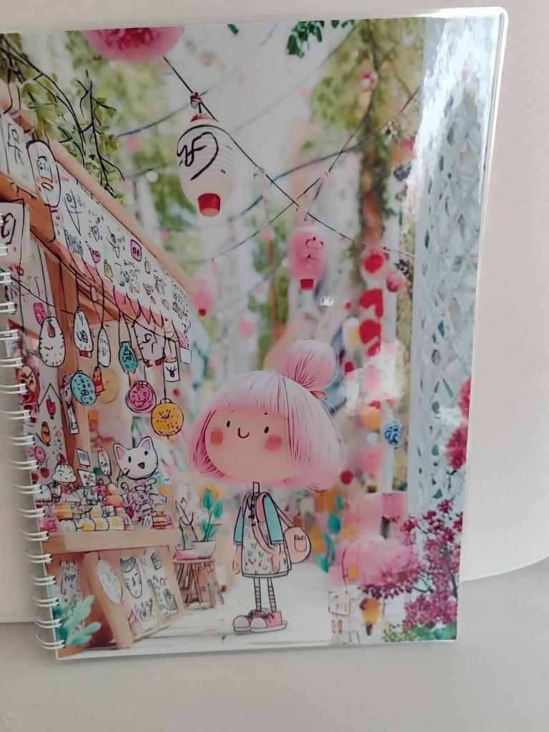 Miniatura 3 de CUADERNO A4 BOHO HOJAS CUADRICULADAS, RAYADAS O LISAS