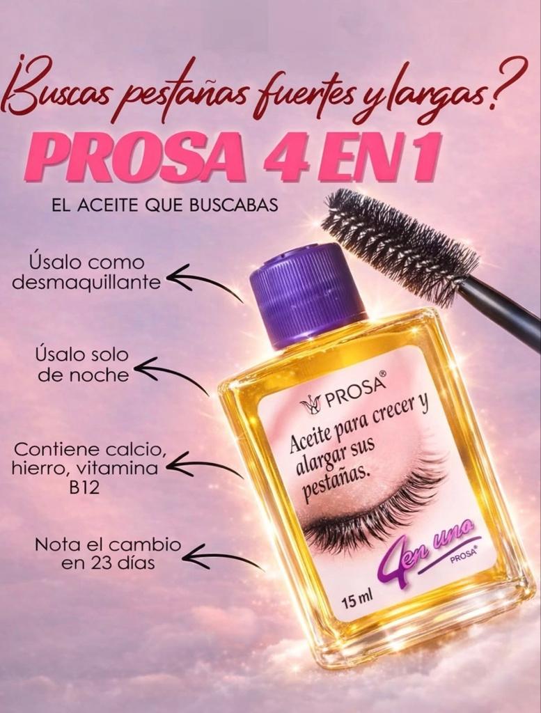 Miniatura 2 de Aceite para pestañas 4 en 1 prosa