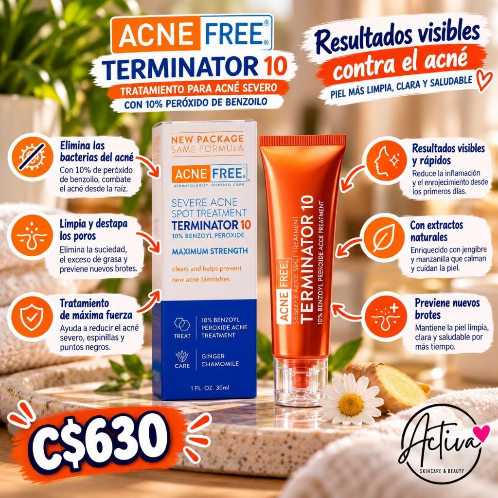 Acné free Eliminador de acné y puntos negros AcneFree (tubo de 0.75 onzas), 1 Ounce
