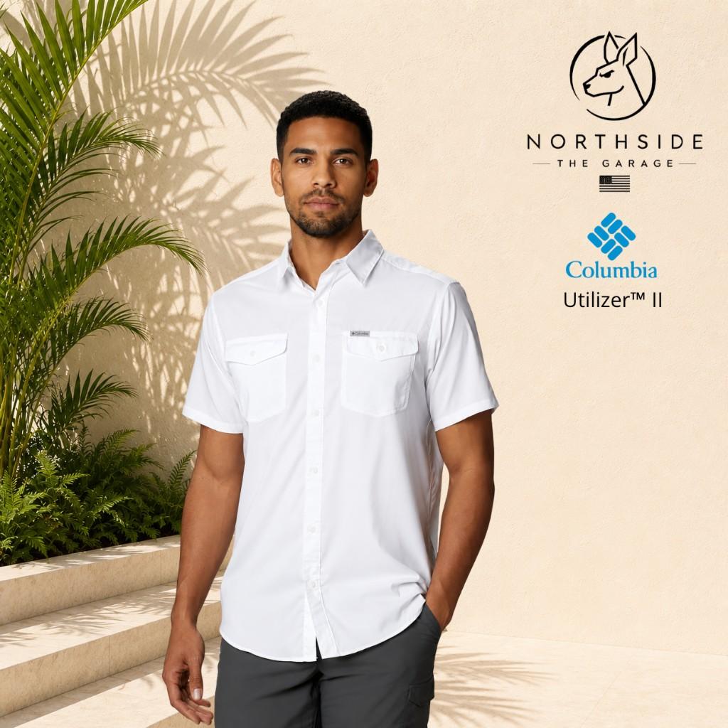 Camisa Columbia Utilizer II Blanco
