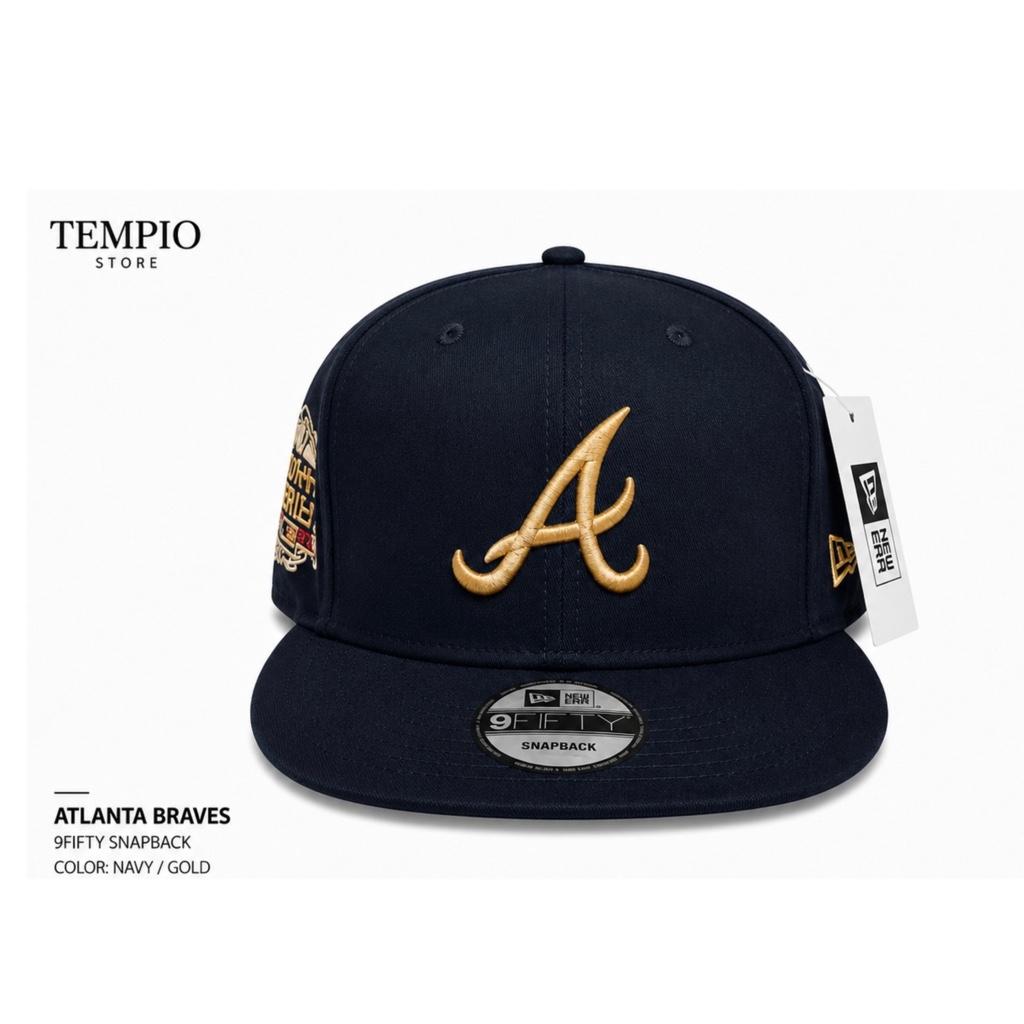 New Era Atlanta Braves azul/gold 9FIFTY SnapBack