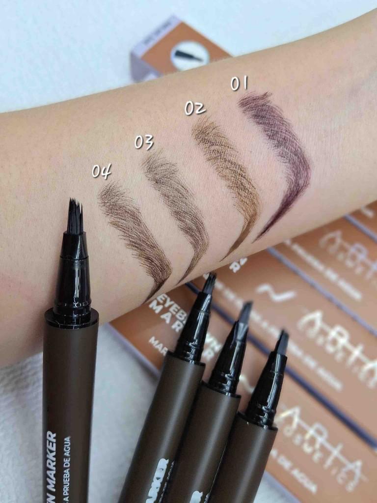 Miniatura 3 de ARIA Cosmetics marcador de cejas marron