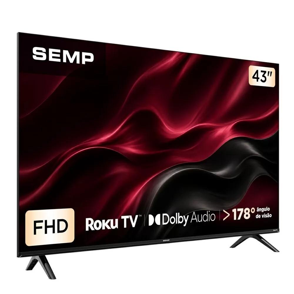 Miniatura 2 de SMART TV SEMP 43" LED FHD S42R ROKU TV WI-FI DOLBY AUDIO 43S42R