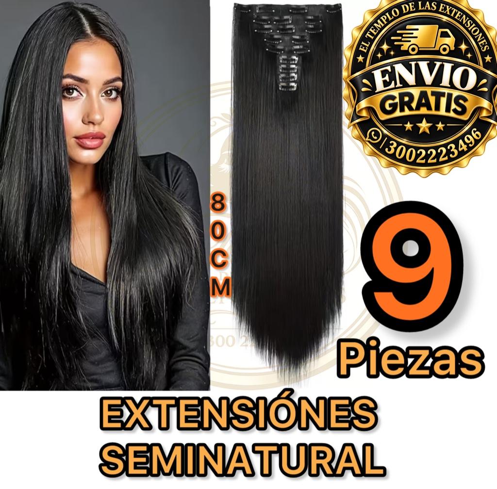 Miniatura 3 de 9 piezas extensiones 32”