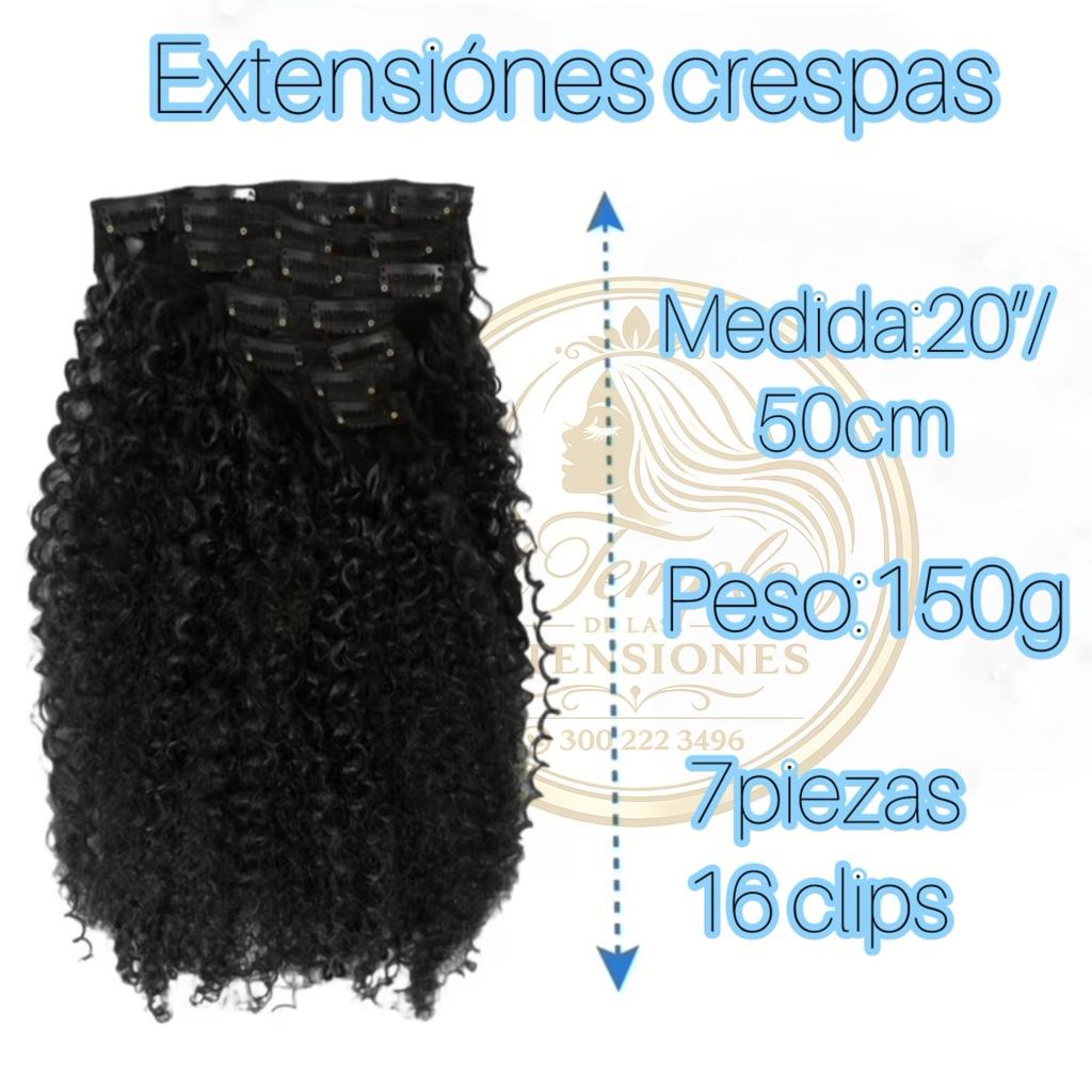 7 piezas crespas 20”