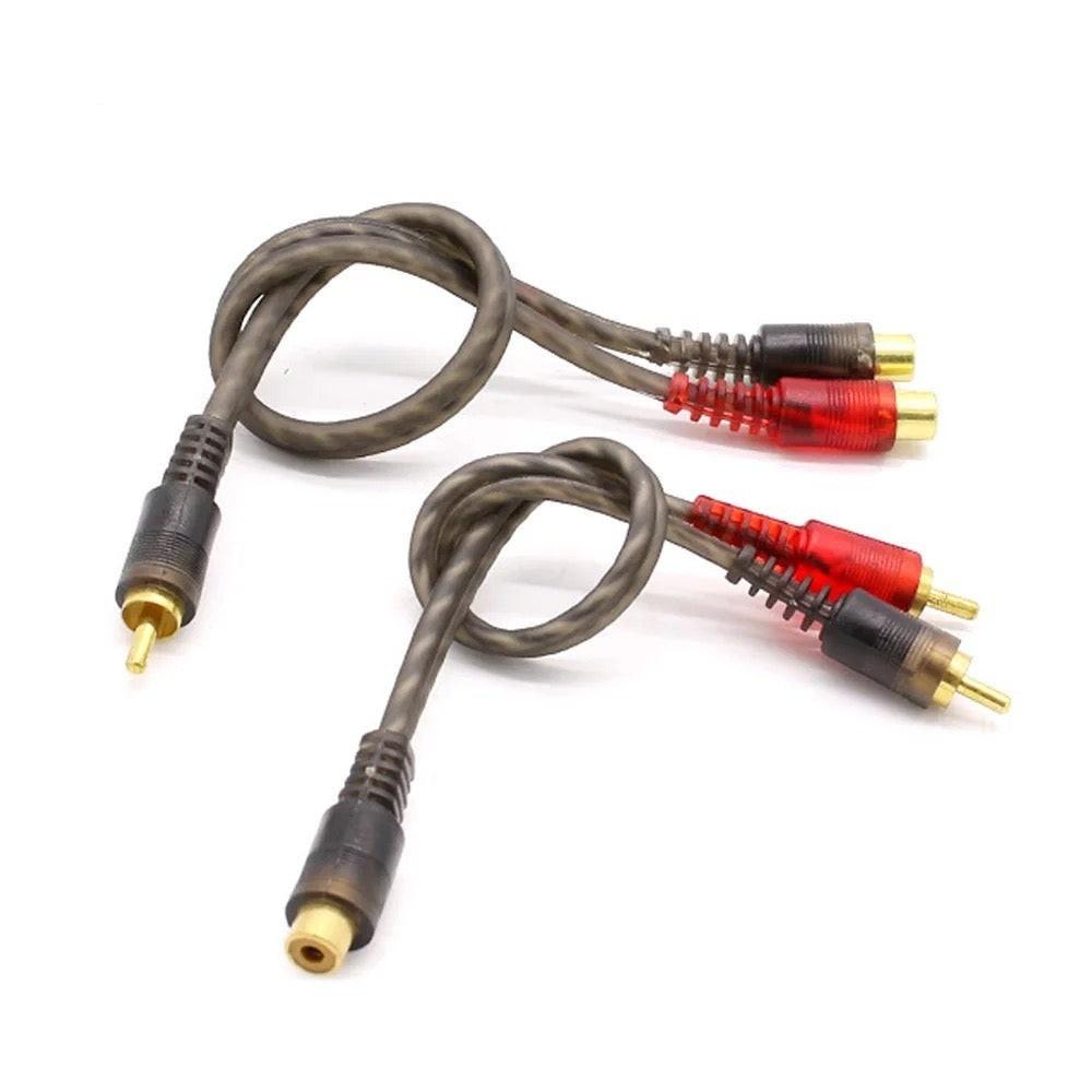 Adaptador tipo Y para audio 2M 1H