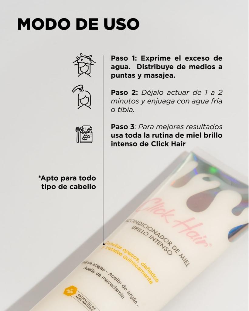 Miniatura 2 de Acondicionador Miel Click Hair