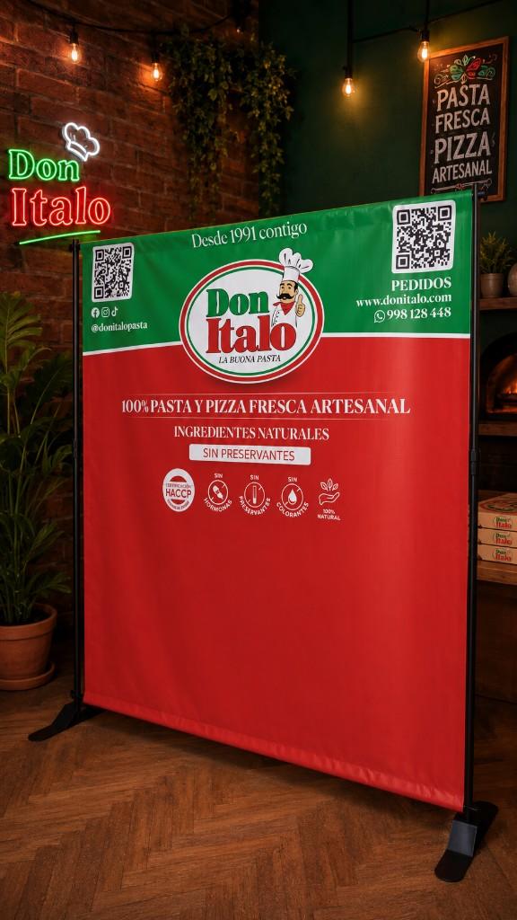 DISPLAY ARMABLE + BANNER 3.00x2.40m