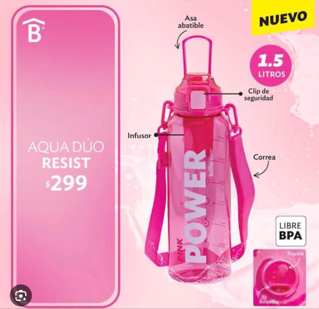 Aqua Duo Resist rosa 1.5L