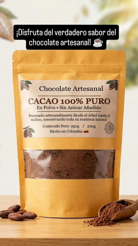 Chocolate en polvo 500g