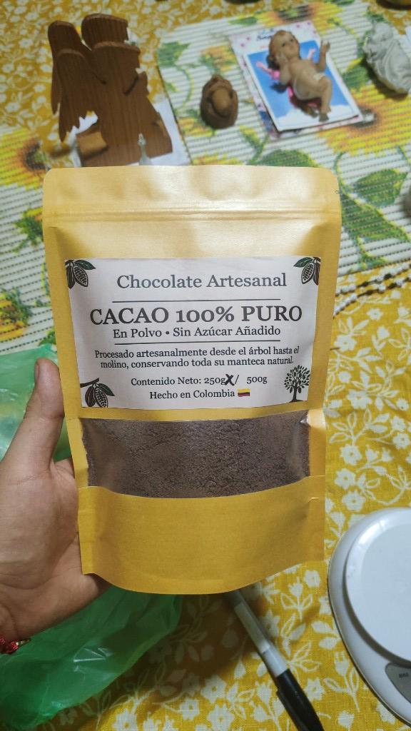 Chocolate 100% polvo 250g