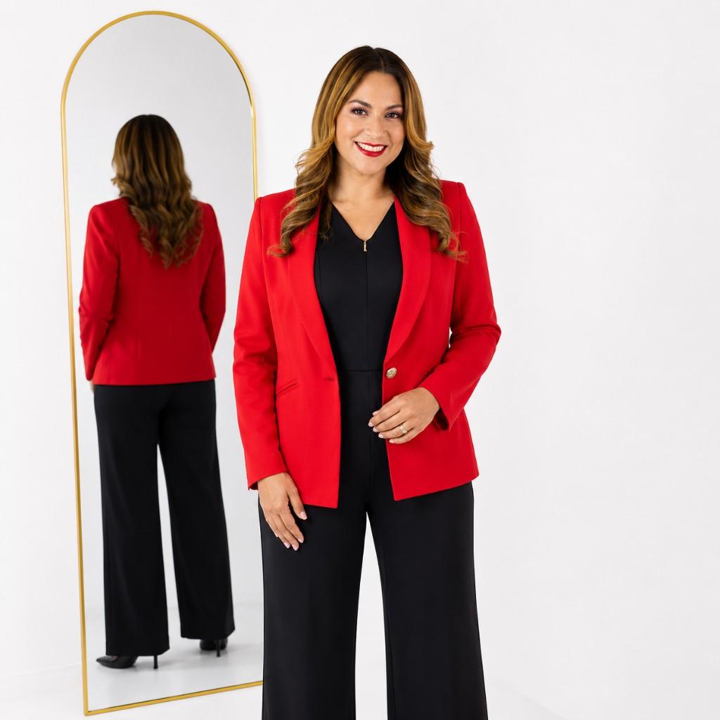 Blazer Color Rojo