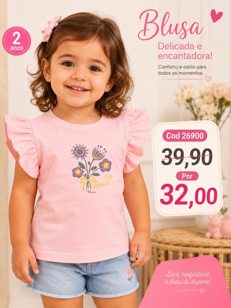 Blusa 2 anos 39,90